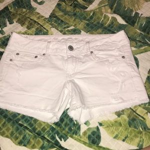 Ripped American eagle Jean shorts